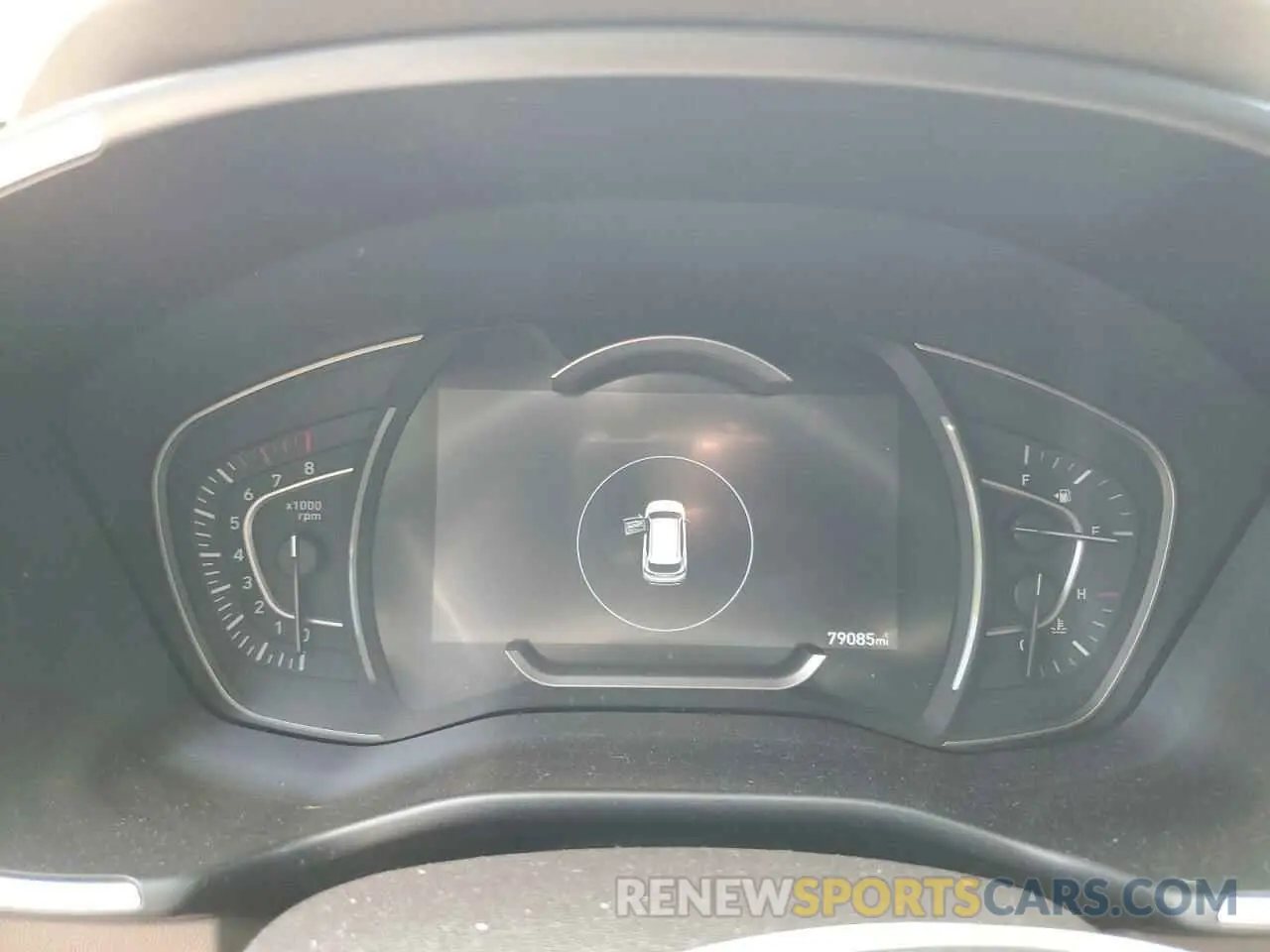 9 fotografías del automóvil dañado 5NMS53AA1KH033837 HYUNDAI SANTA FE 2019