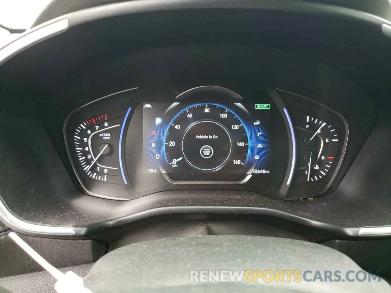 9 fotografías del automóvil dañado 5NMS53AA1KH066188 HYUNDAI SANTA FE 2019