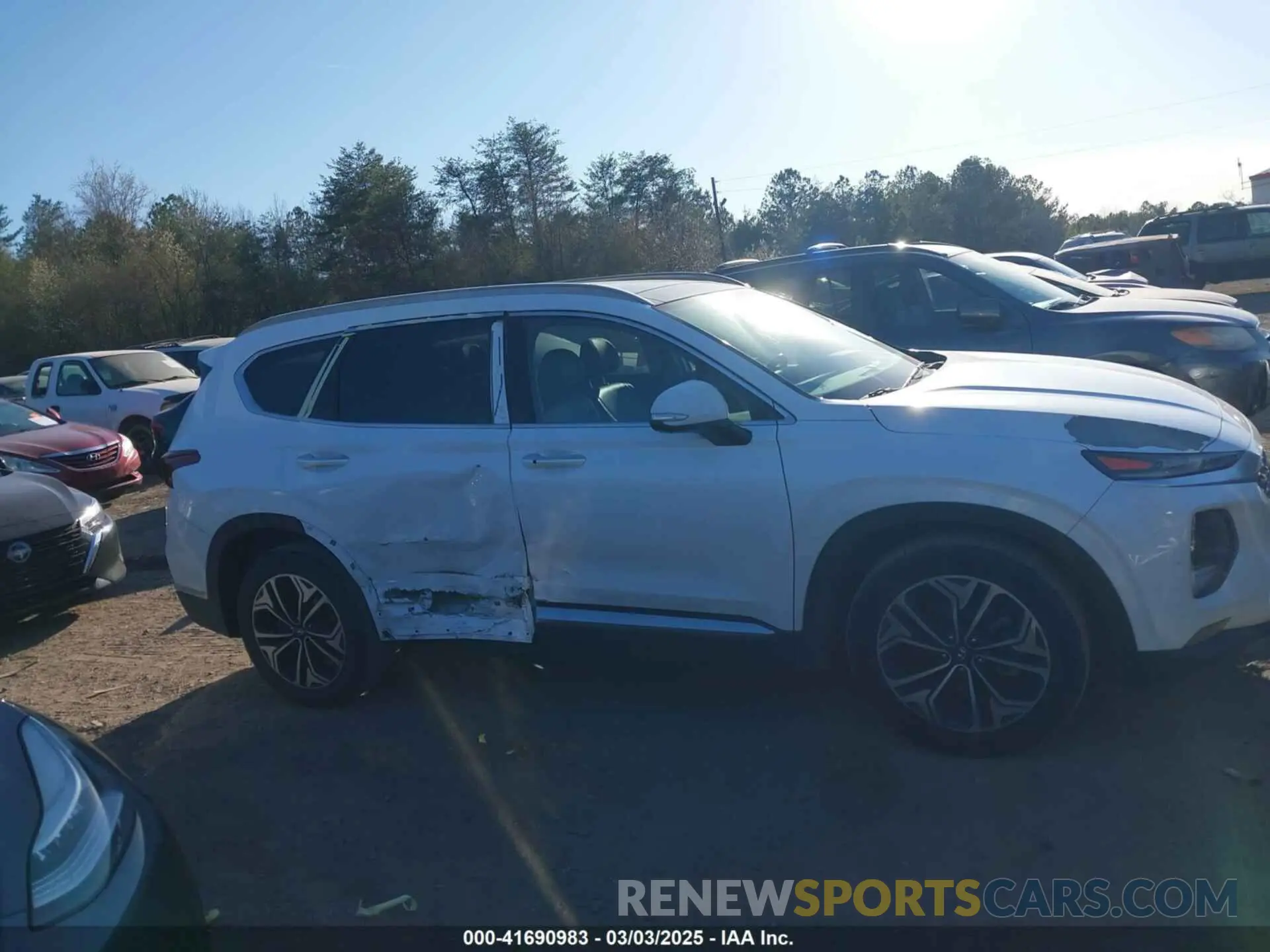 13 fotografías del automóvil dañado 5NMS53AA3KH051319 HYUNDAI SANTA FE 2019
