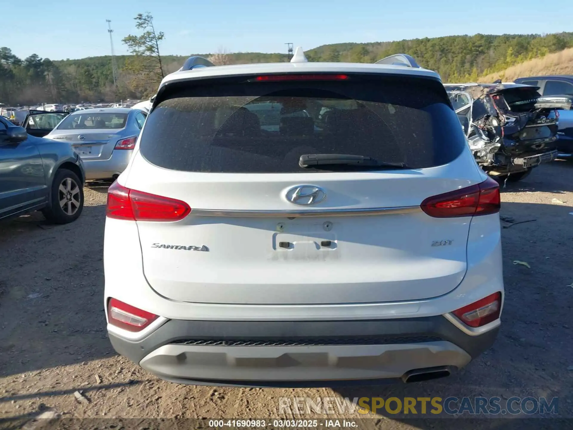 16 fotografías del automóvil dañado 5NMS53AA3KH051319 HYUNDAI SANTA FE 2019