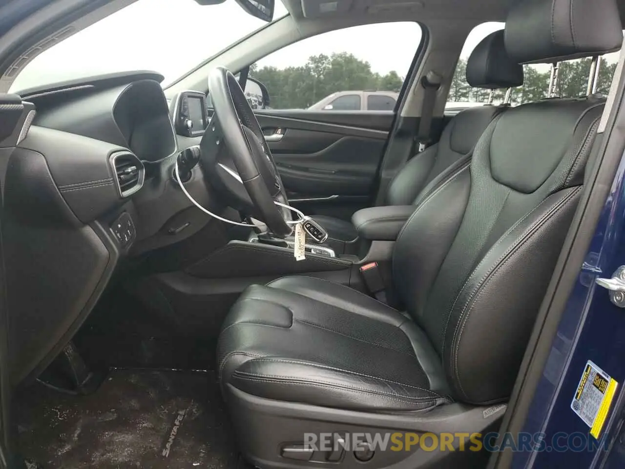 7 fotografías del automóvil dañado 5NMS53AA4KH013355 HYUNDAI SANTA FE 2019