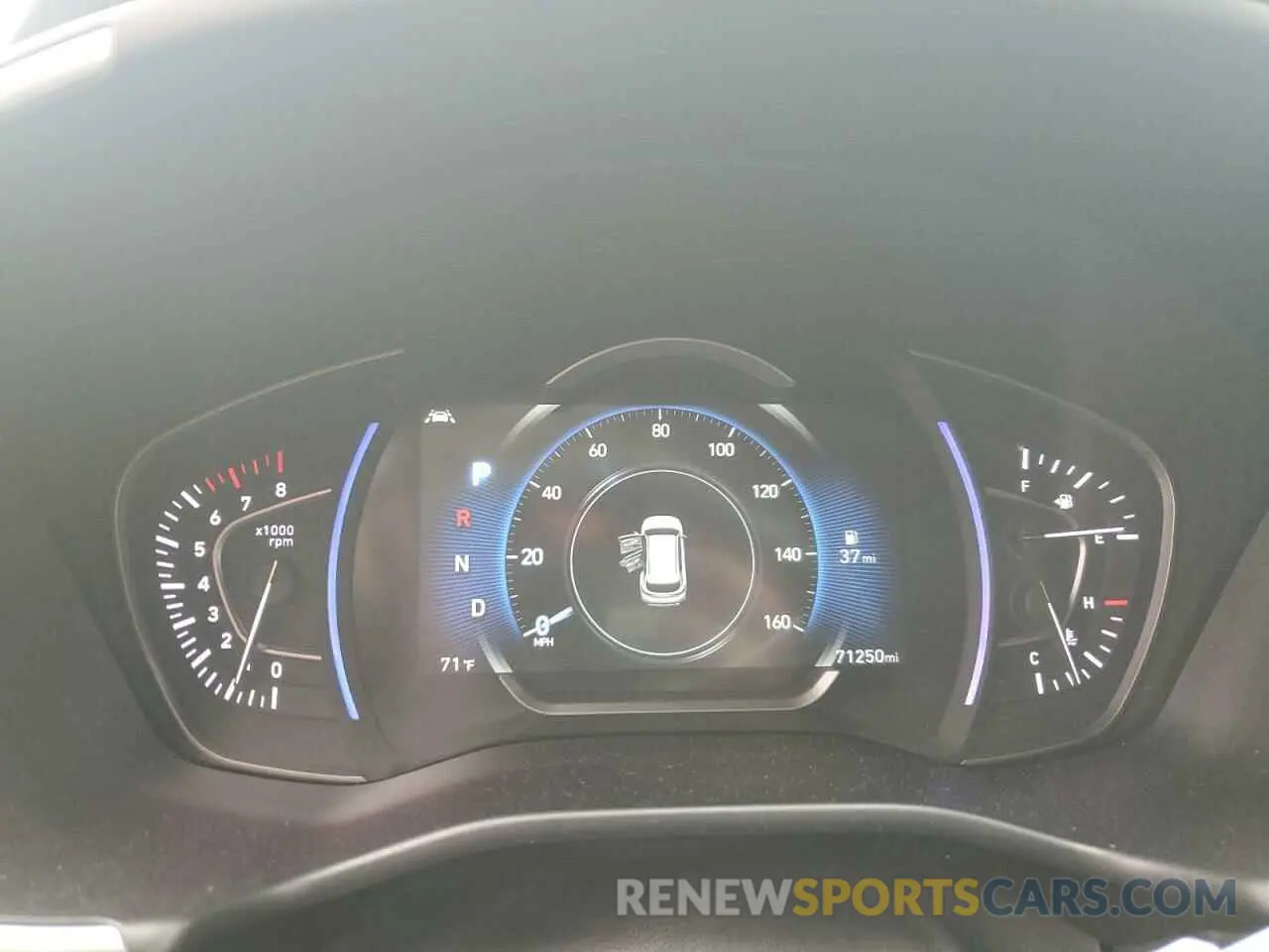9 fotografías del automóvil dañado 5NMS53AA4KH013355 HYUNDAI SANTA FE 2019