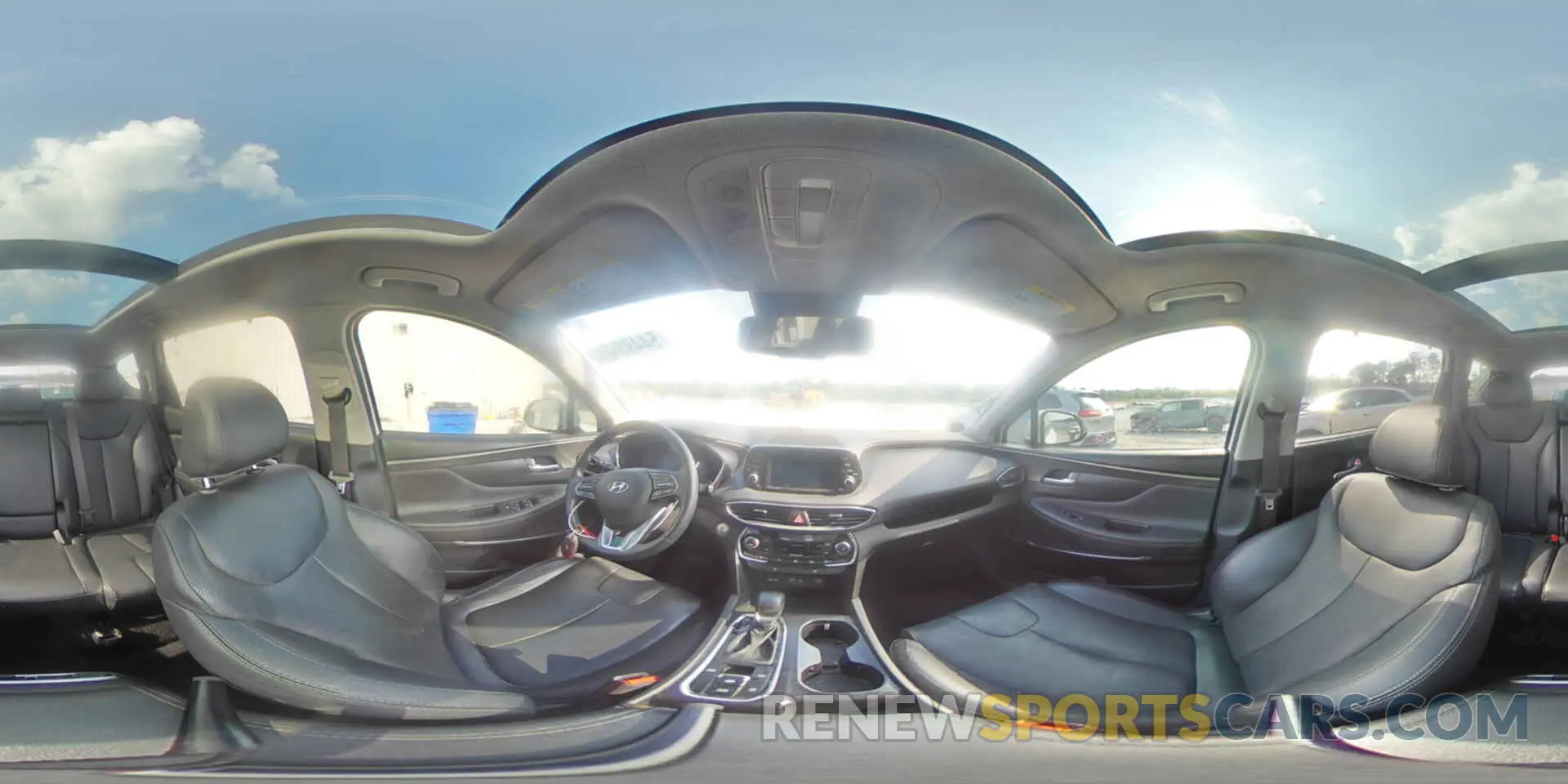 15 fotografías del automóvil dañado 5NMS53AA4KH026638 HYUNDAI SANTA FE 2019