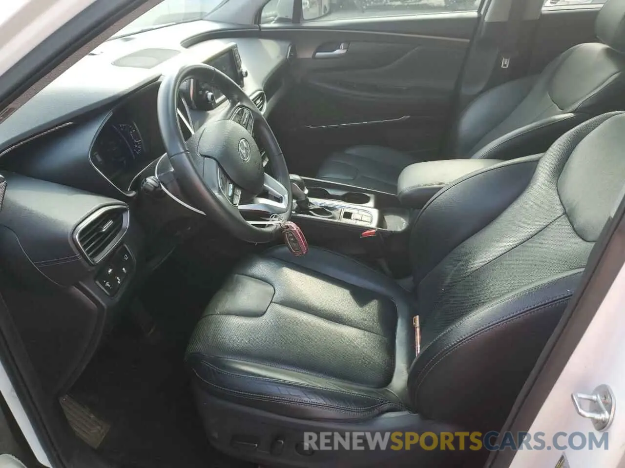 7 fotografías del automóvil dañado 5NMS53AA4KH026638 HYUNDAI SANTA FE 2019