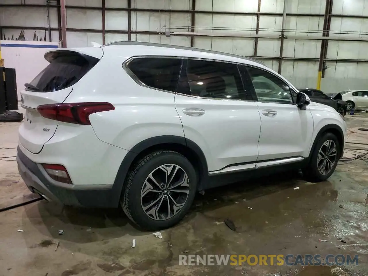 3 fotografías del automóvil dañado 5NMS53AA4KH073040 HYUNDAI SANTA FE 2019