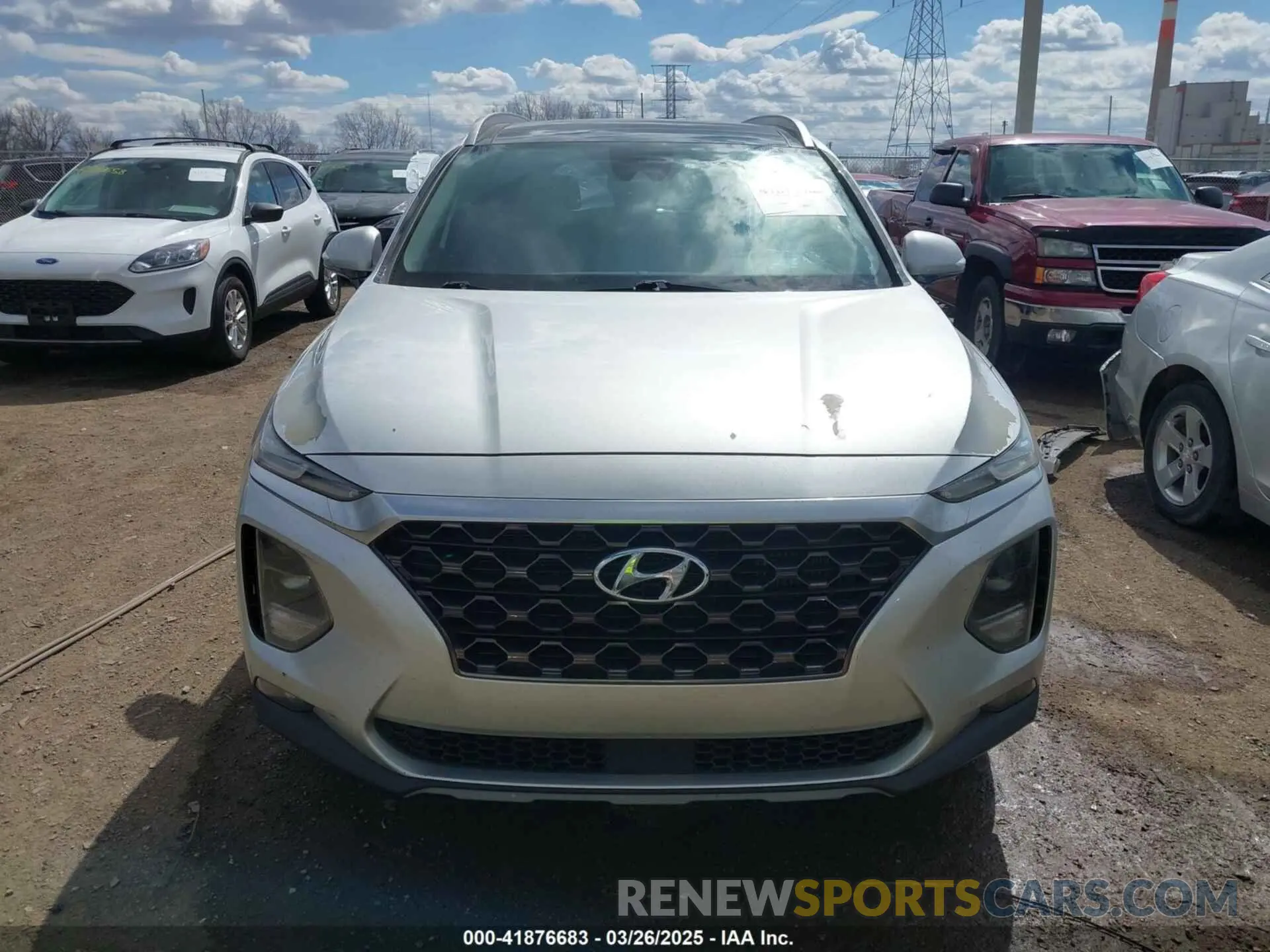 13 fotografías del automóvil dañado 5NMS53AA5KH026406 HYUNDAI SANTA FE 2019