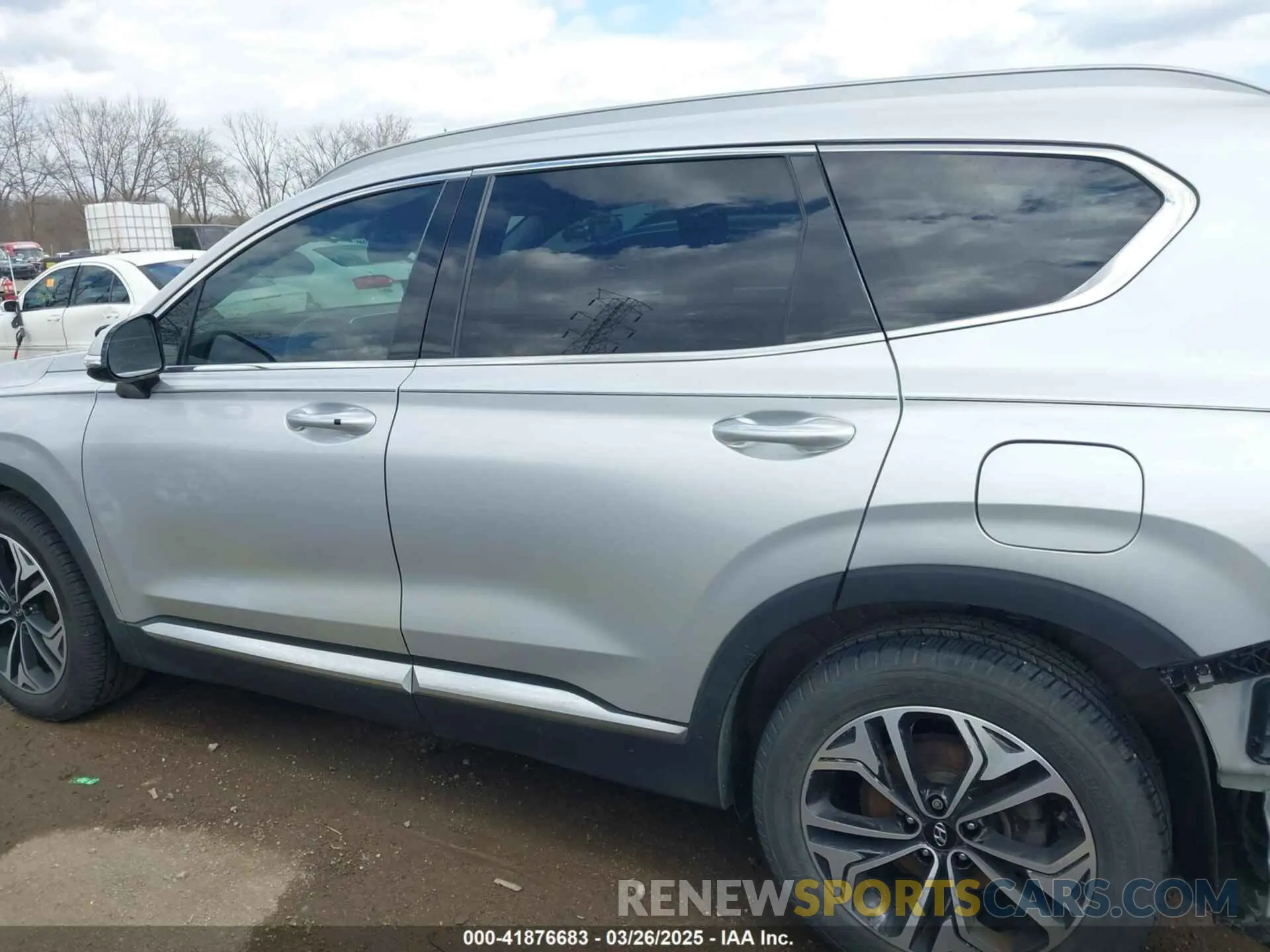 15 fotografías del automóvil dañado 5NMS53AA5KH026406 HYUNDAI SANTA FE 2019