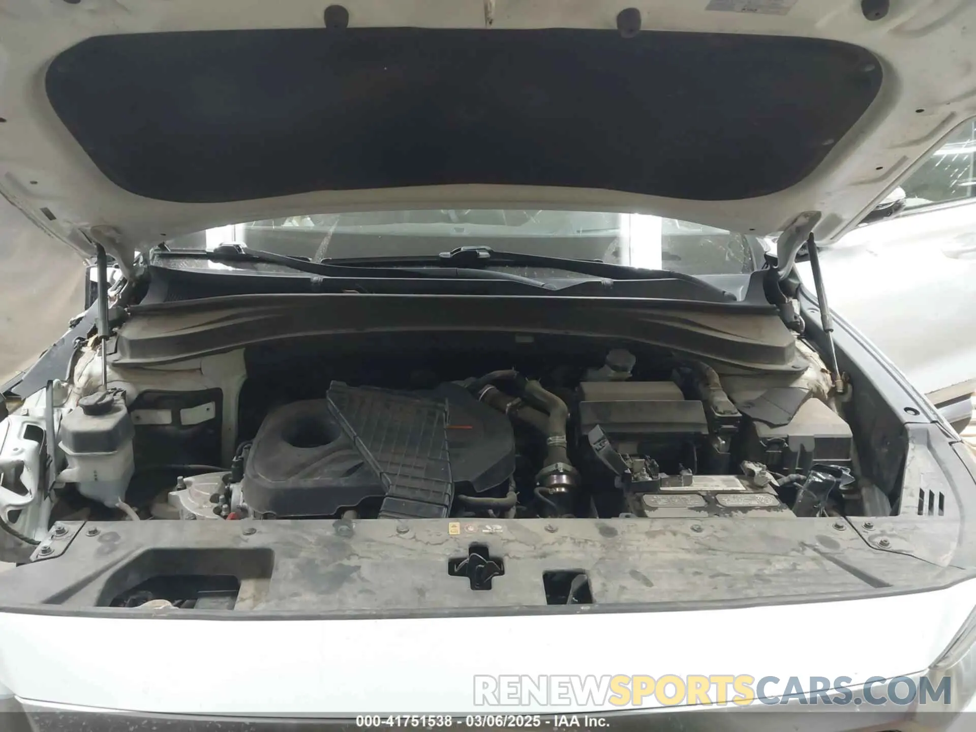 10 fotografías del automóvil dañado 5NMS53AA9KH013271 HYUNDAI SANTA FE 2019