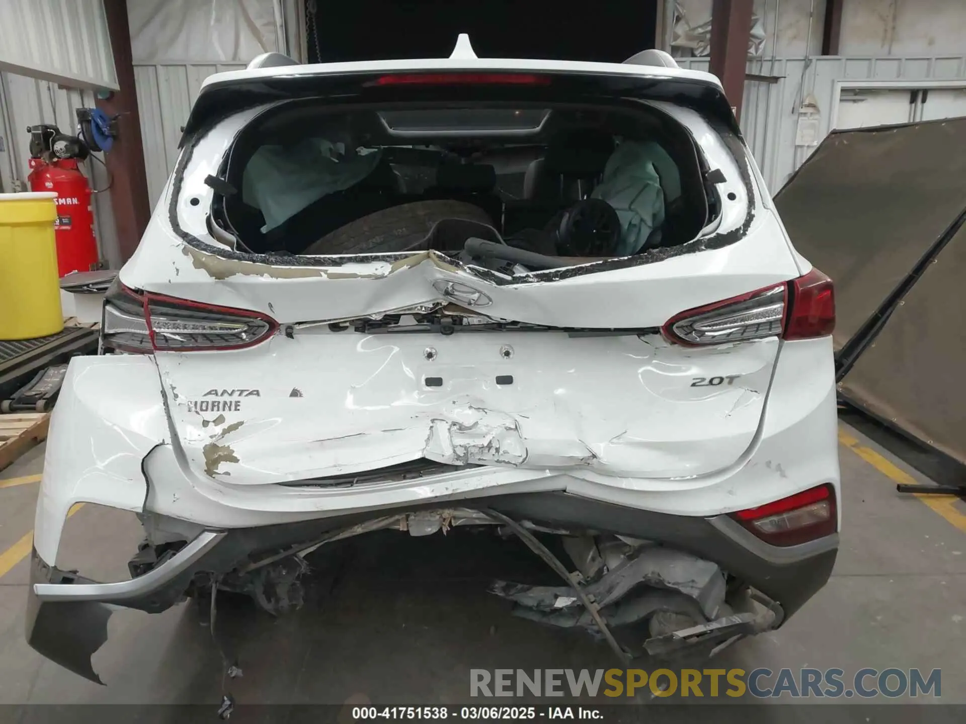 16 fotografías del automóvil dañado 5NMS53AA9KH013271 HYUNDAI SANTA FE 2019