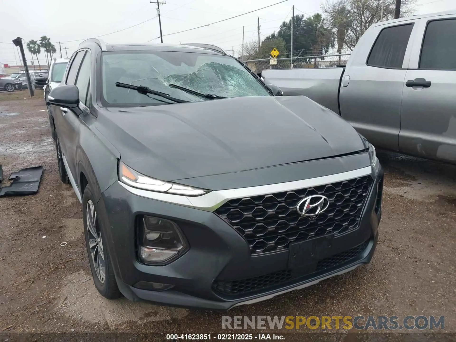 1 fotografías del automóvil dañado 5NMS53AA9KH055620 HYUNDAI SANTA FE 2019