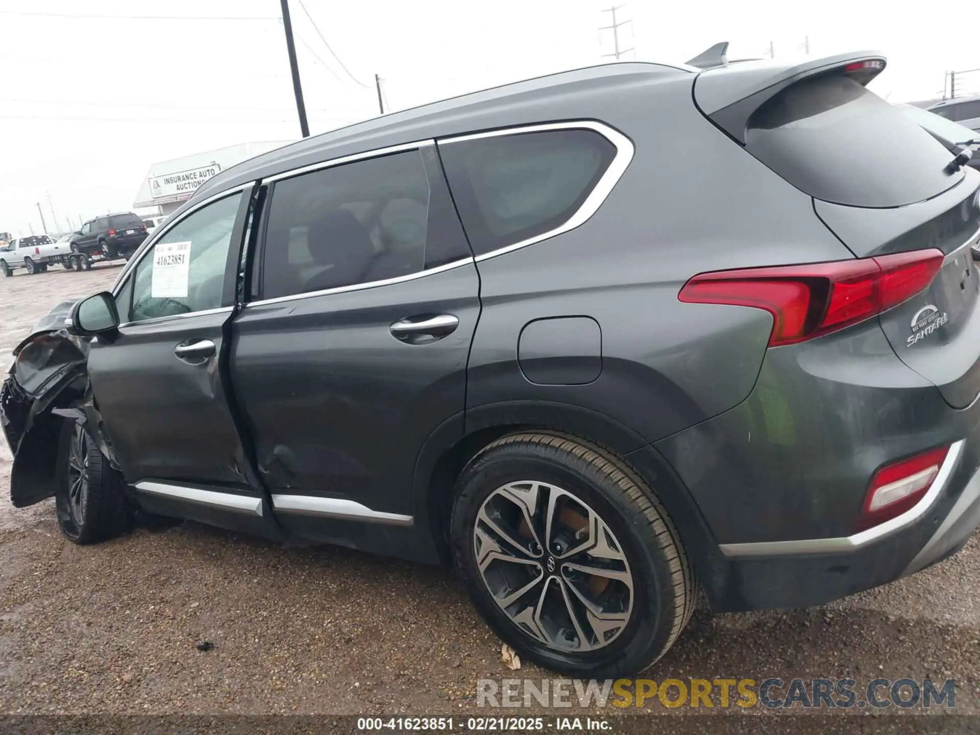 14 fotografías del automóvil dañado 5NMS53AA9KH055620 HYUNDAI SANTA FE 2019