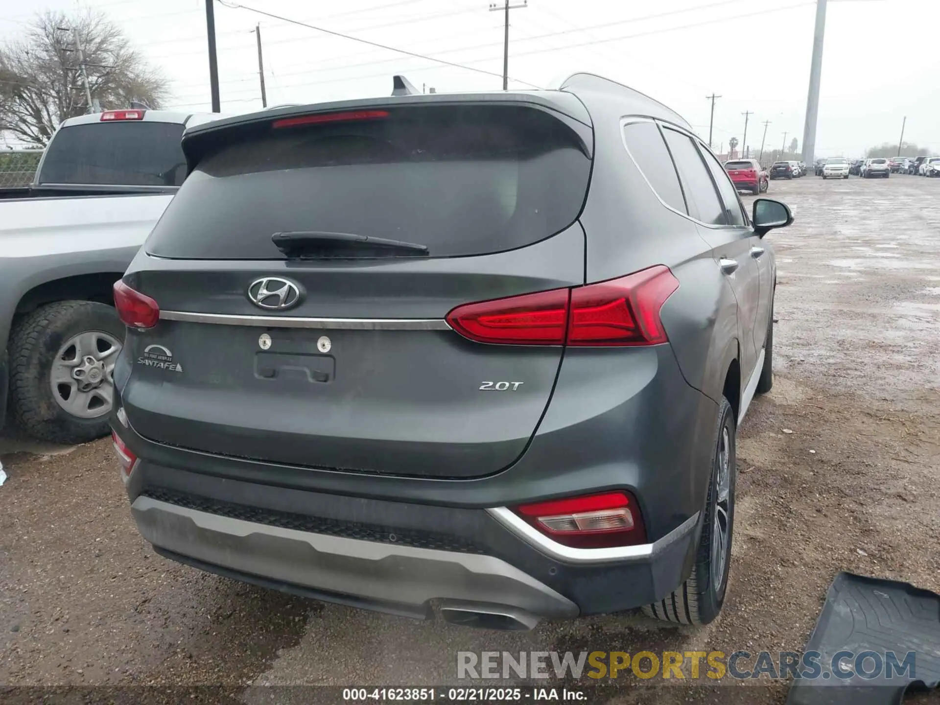 4 fotografías del automóvil dañado 5NMS53AA9KH055620 HYUNDAI SANTA FE 2019