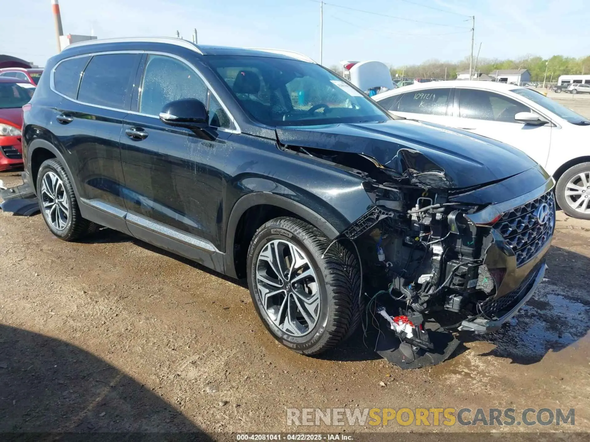 1 fotografías del automóvil dañado 5NMS53AAXKH083541 HYUNDAI SANTA FE 2019