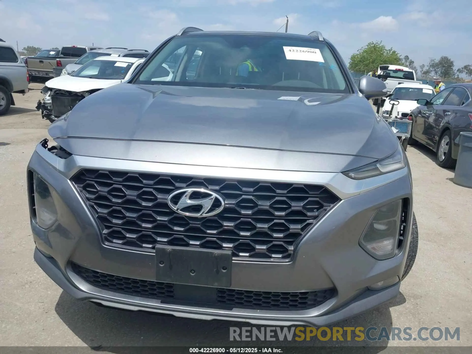 13 fotografías del automóvil dañado 5NMS53AD2KH088517 HYUNDAI SANTA FE 2019