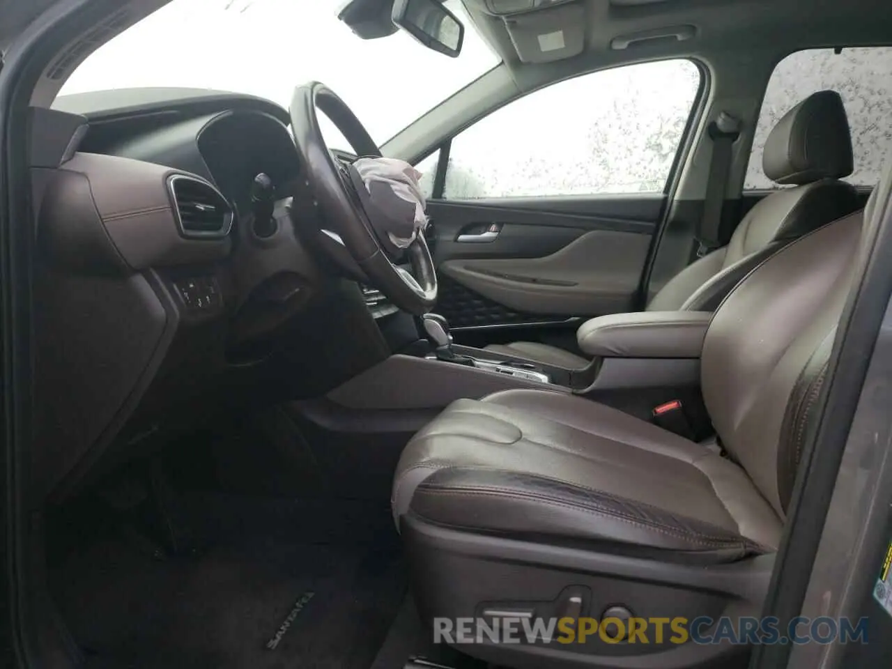 7 fotografías del automóvil dañado 5NMS53AD5KH003380 HYUNDAI SANTA FE 2019