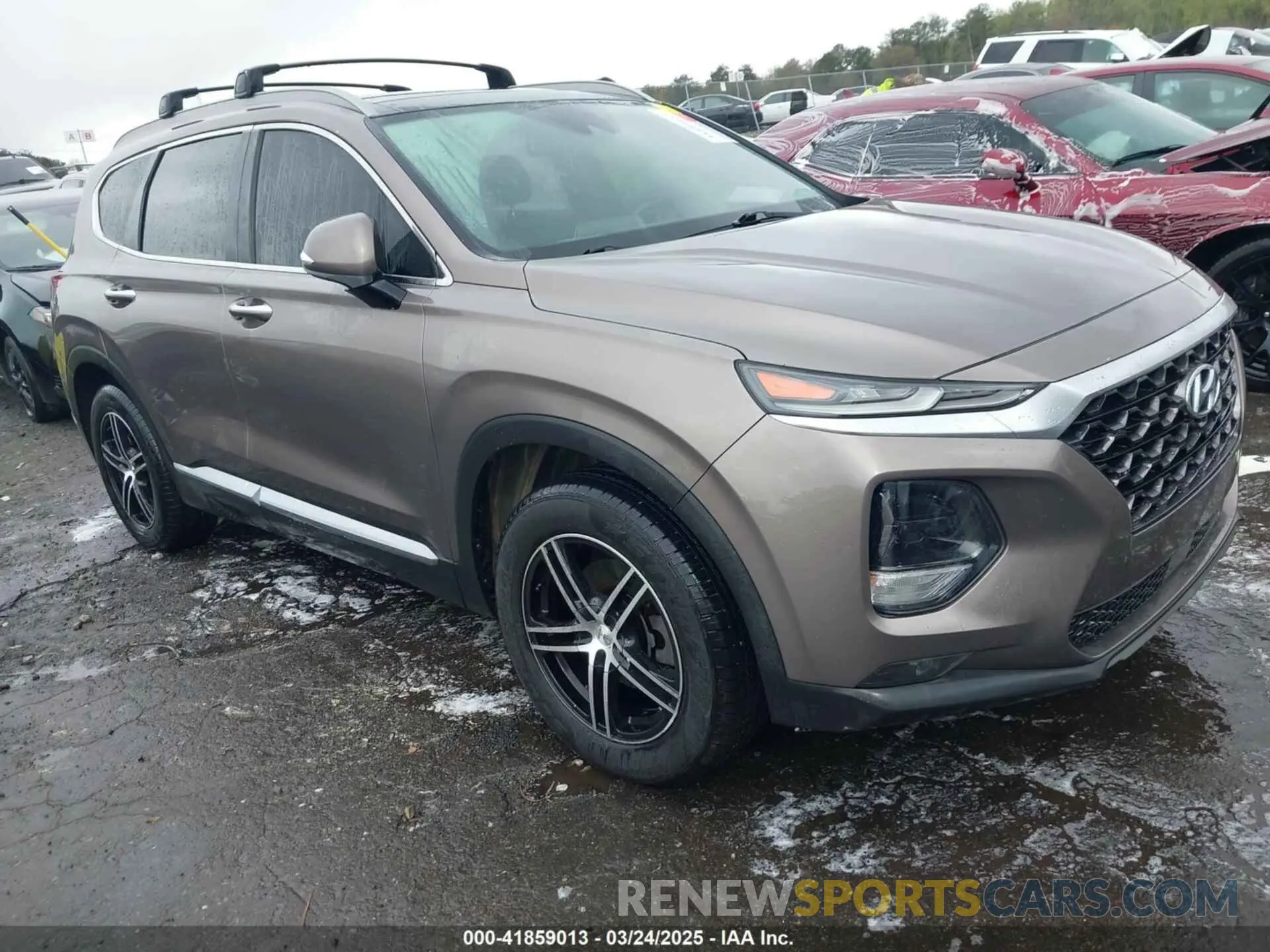 1 fotografías del automóvil dañado 5NMS53AD6KH003873 HYUNDAI SANTA FE 2019