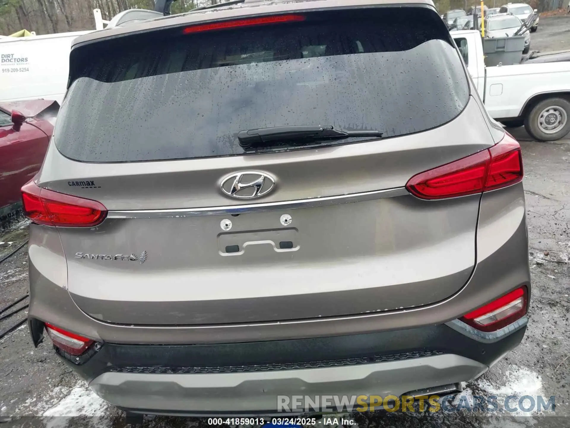 16 fotografías del automóvil dañado 5NMS53AD6KH003873 HYUNDAI SANTA FE 2019