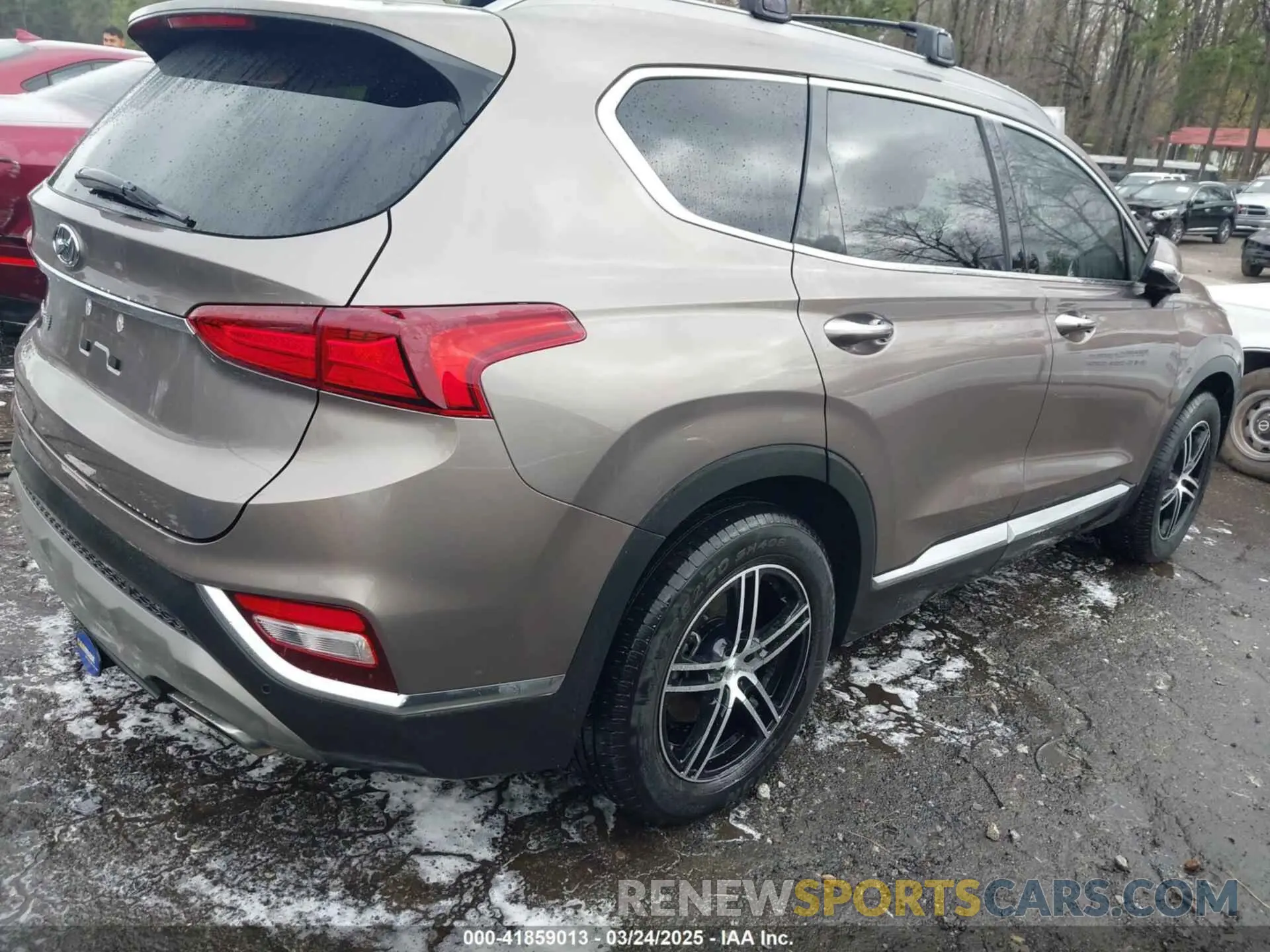 4 fotografías del automóvil dañado 5NMS53AD6KH003873 HYUNDAI SANTA FE 2019