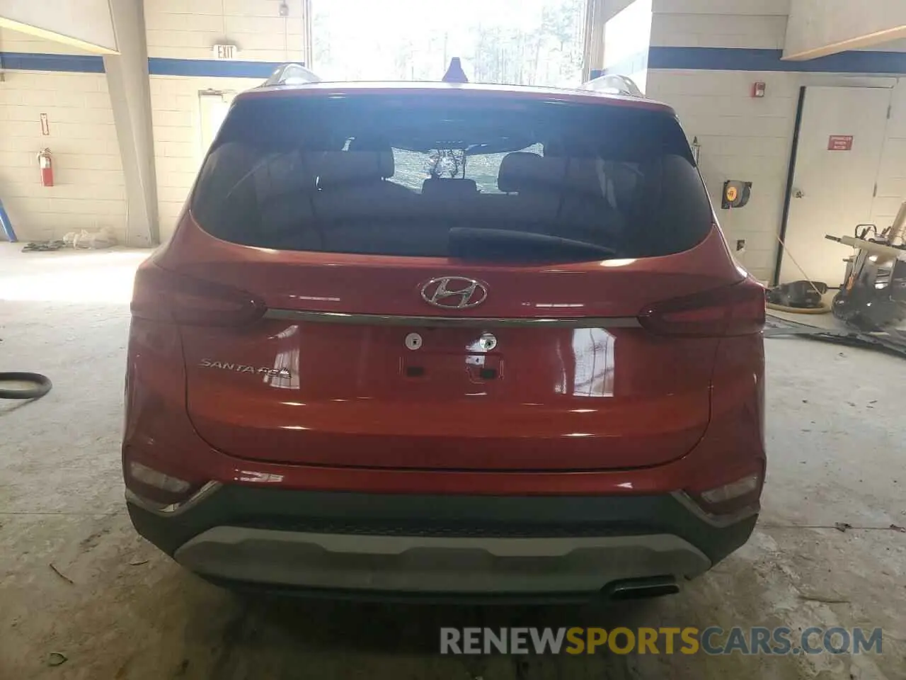 6 fotografías del automóvil dañado 5NMS53AD8KH039533 HYUNDAI SANTA FE 2019
