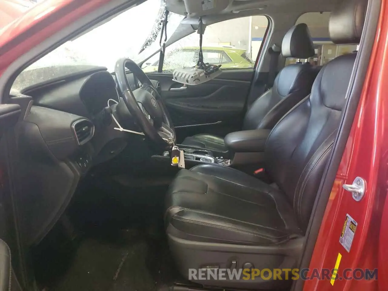 7 fotografías del automóvil dañado 5NMS53AD8KH039533 HYUNDAI SANTA FE 2019