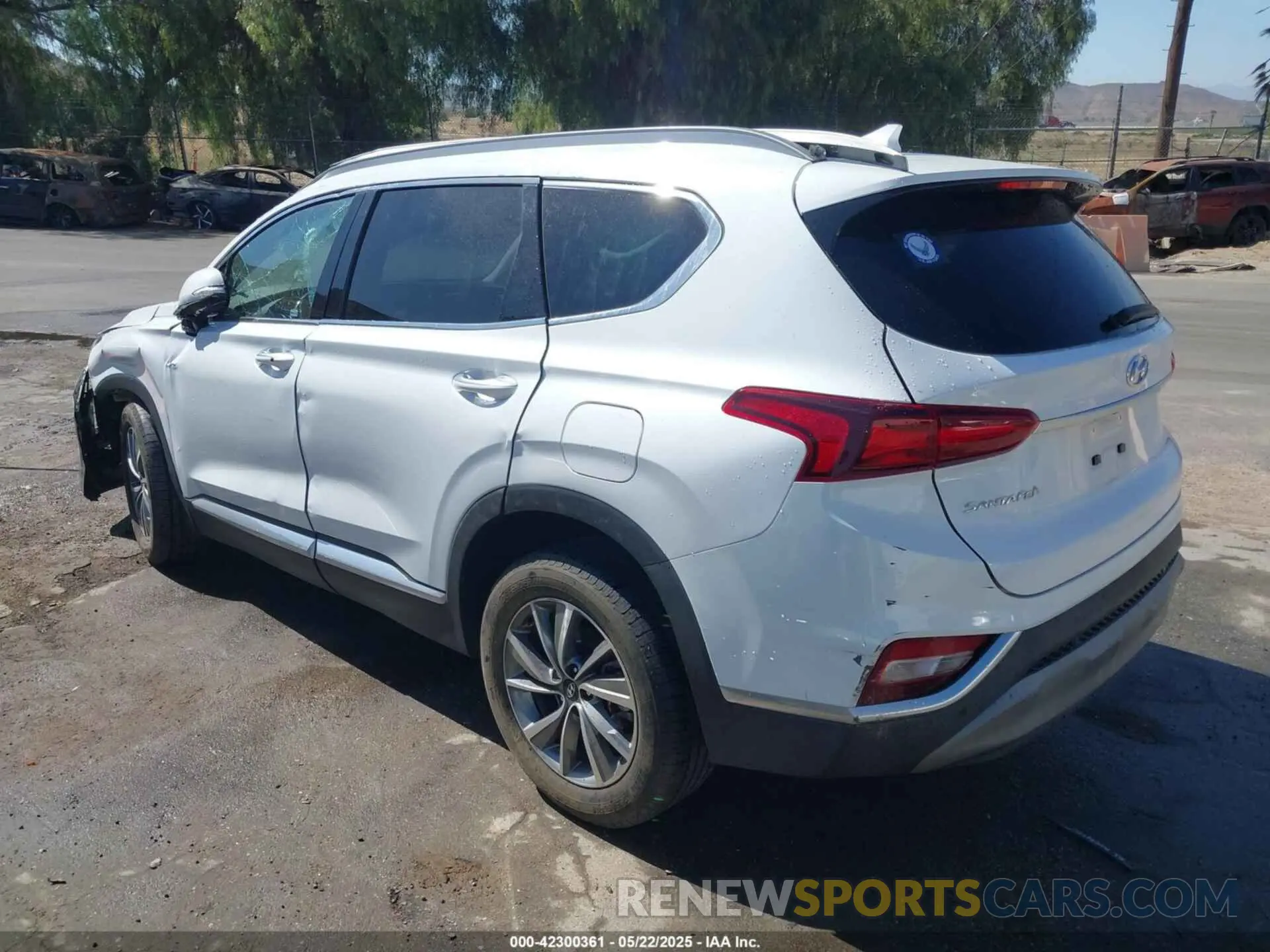 3 fotografías del automóvil dañado 5NMS53AD8KH051231 HYUNDAI SANTA FE 2019