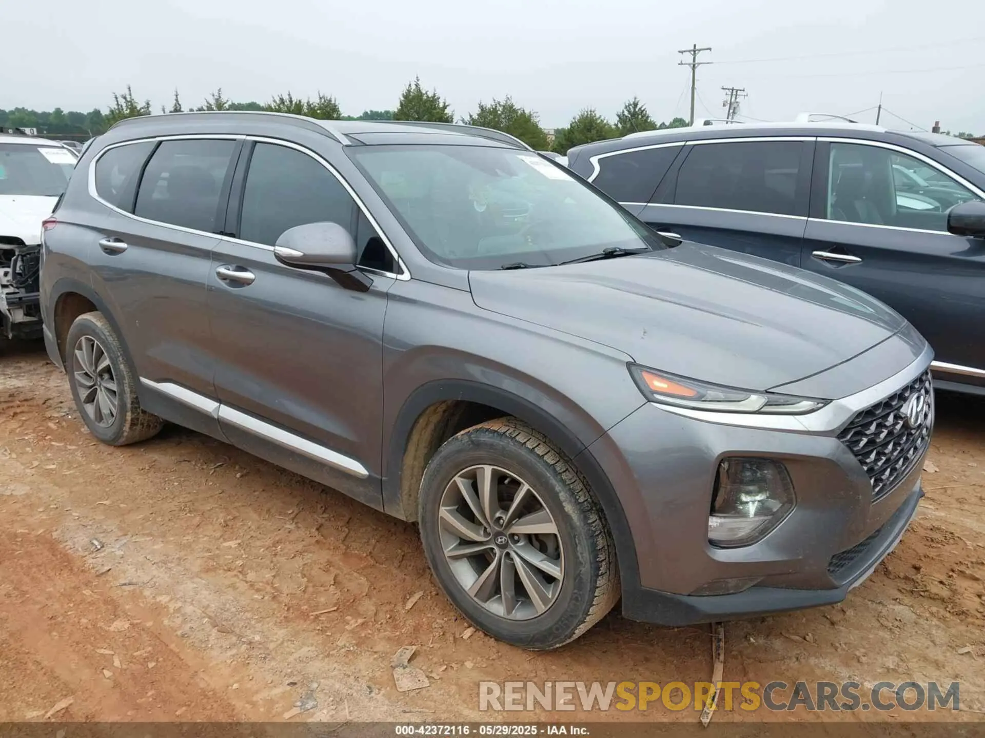 1 fotografías del automóvil dañado 5NMS53AD9KH001597 HYUNDAI SANTA FE 2019