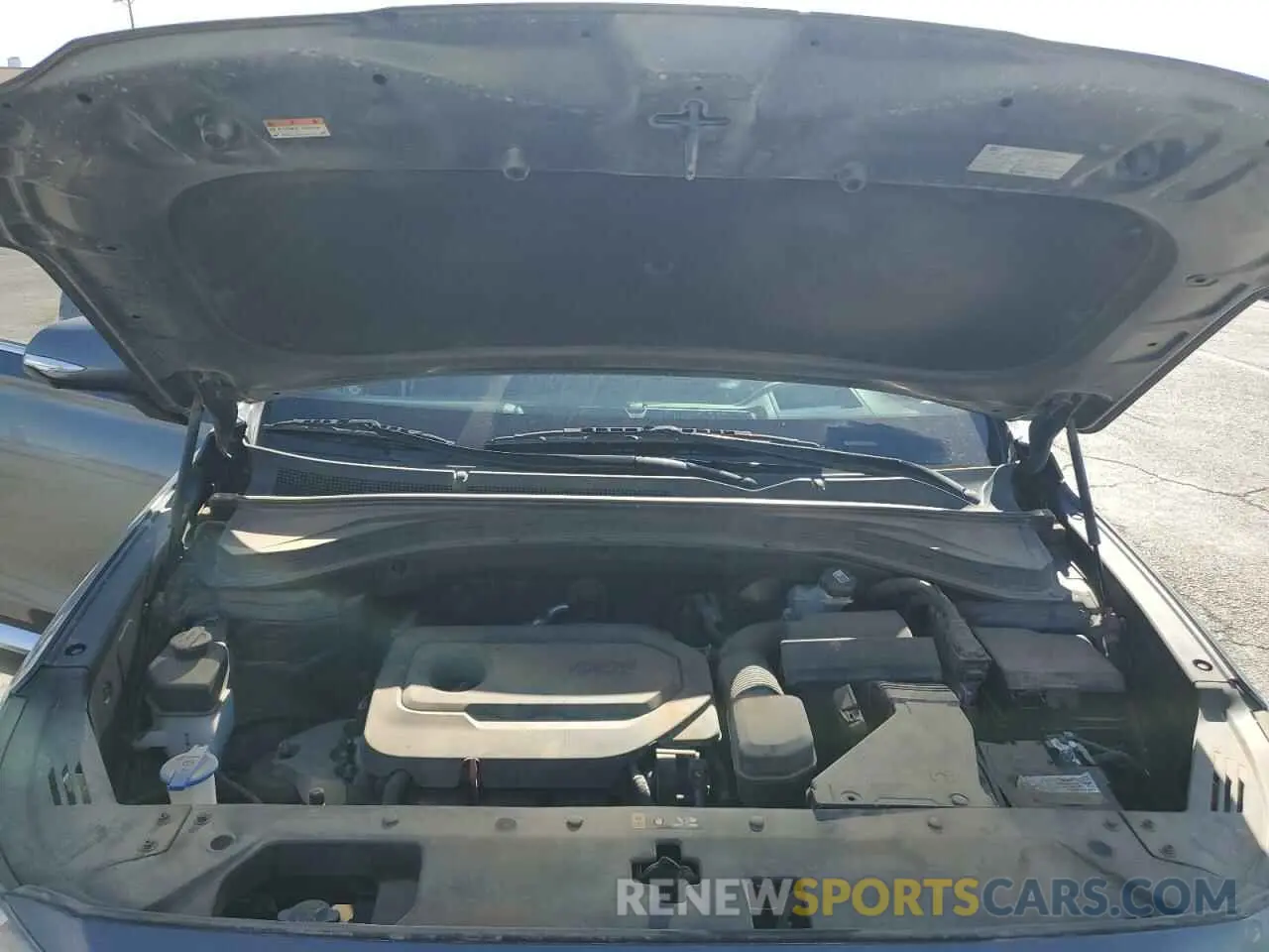 14 fotografías del automóvil dañado 5NMS53AD9KH045664 HYUNDAI SANTA FE 2019