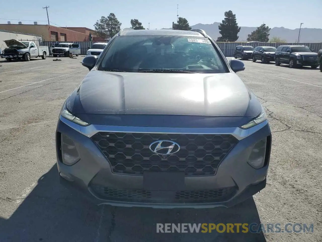5 fotografías del automóvil dañado 5NMS53AD9KH045664 HYUNDAI SANTA FE 2019