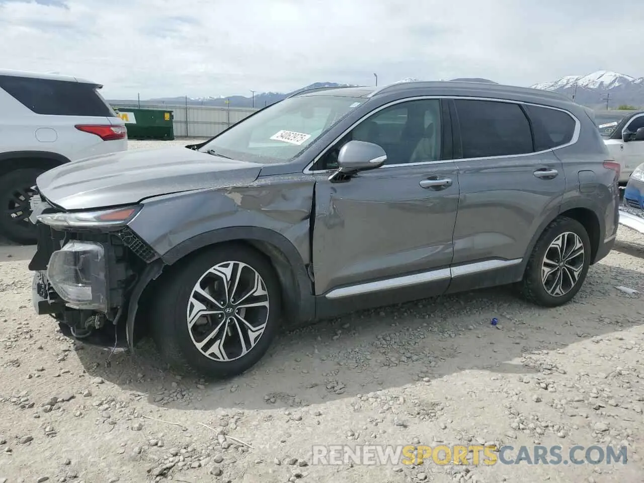1 fotografías del automóvil dañado 5NMS5CAA0KH018326 HYUNDAI SANTA FE 2019