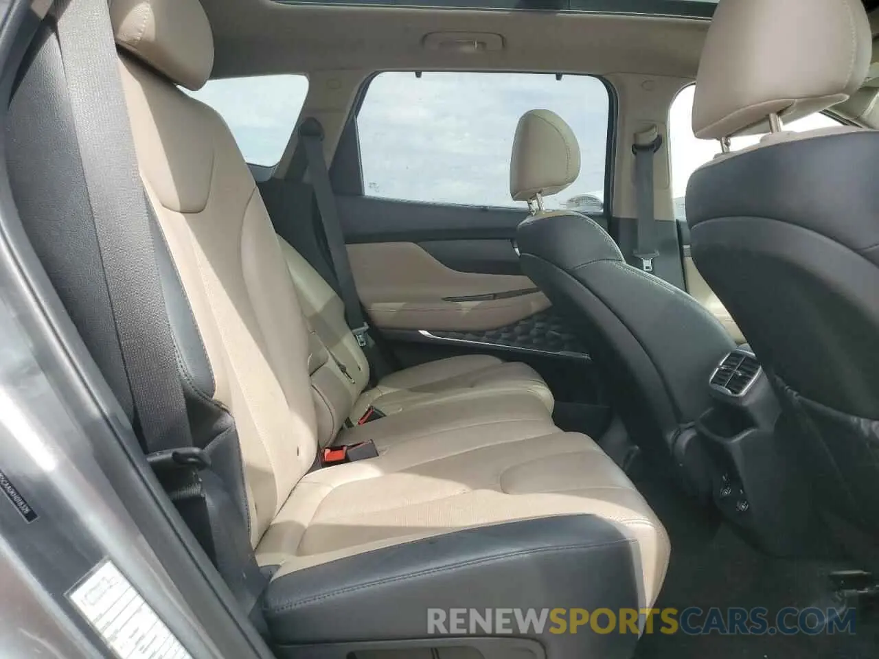 10 fotografías del automóvil dañado 5NMS5CAA0KH018326 HYUNDAI SANTA FE 2019