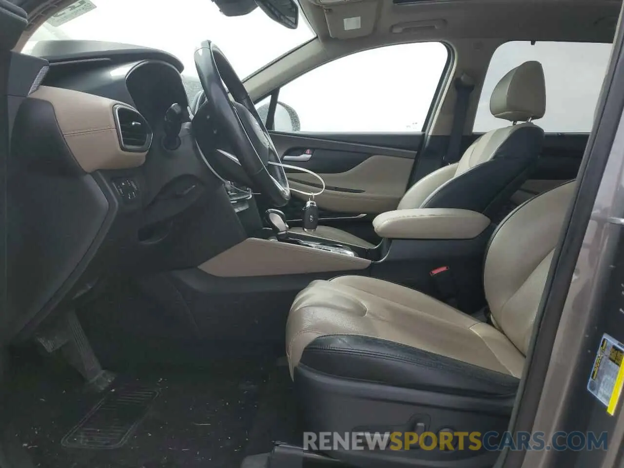 7 fotografías del automóvil dañado 5NMS5CAA0KH018326 HYUNDAI SANTA FE 2019