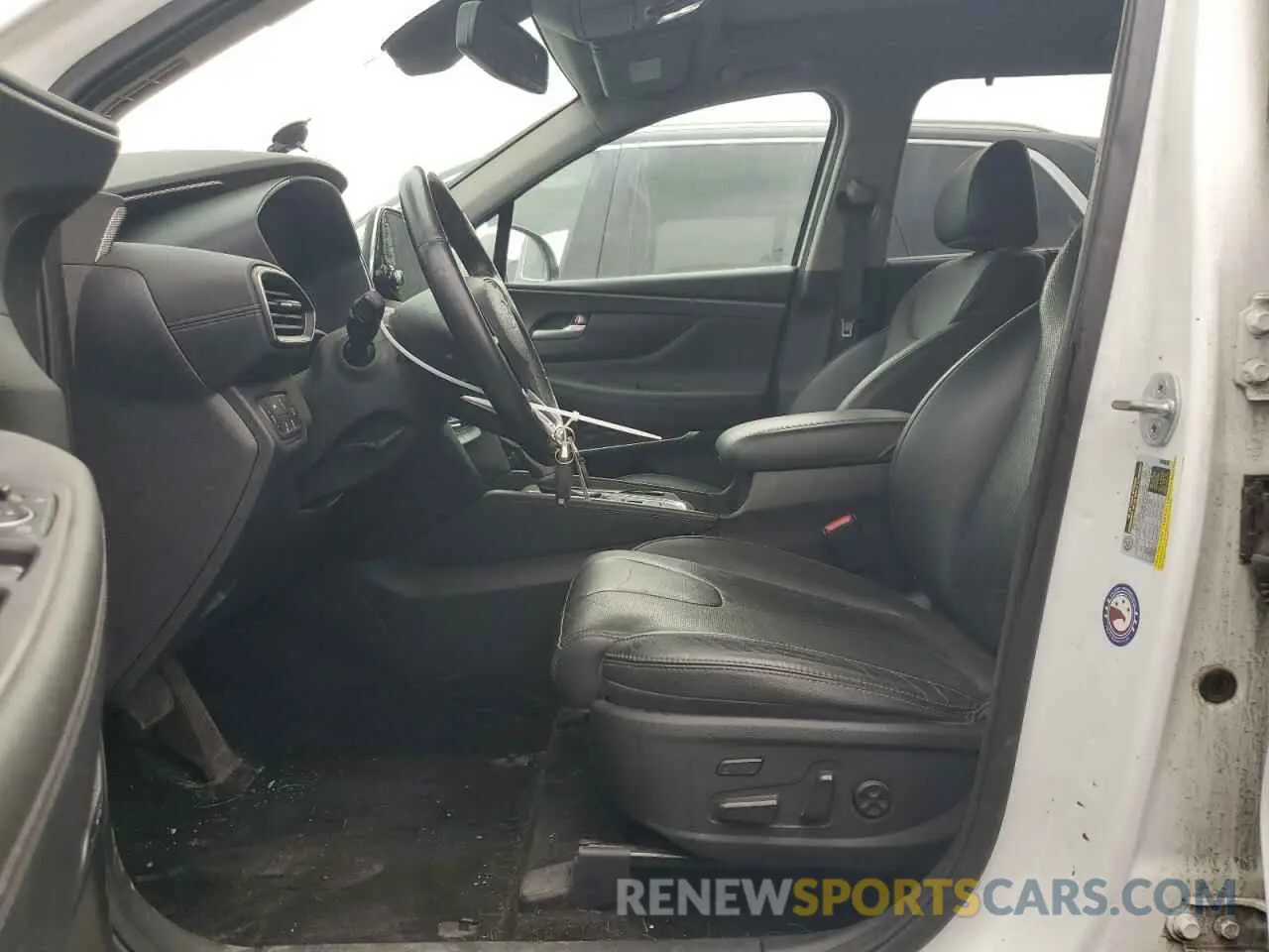 7 fotografías del automóvil dañado 5NMS5CAA0KH085346 HYUNDAI SANTA FE 2019