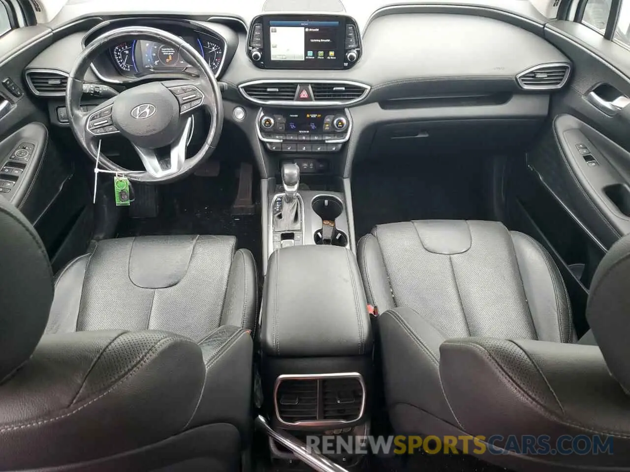 8 fotografías del automóvil dañado 5NMS5CAA0KH085346 HYUNDAI SANTA FE 2019