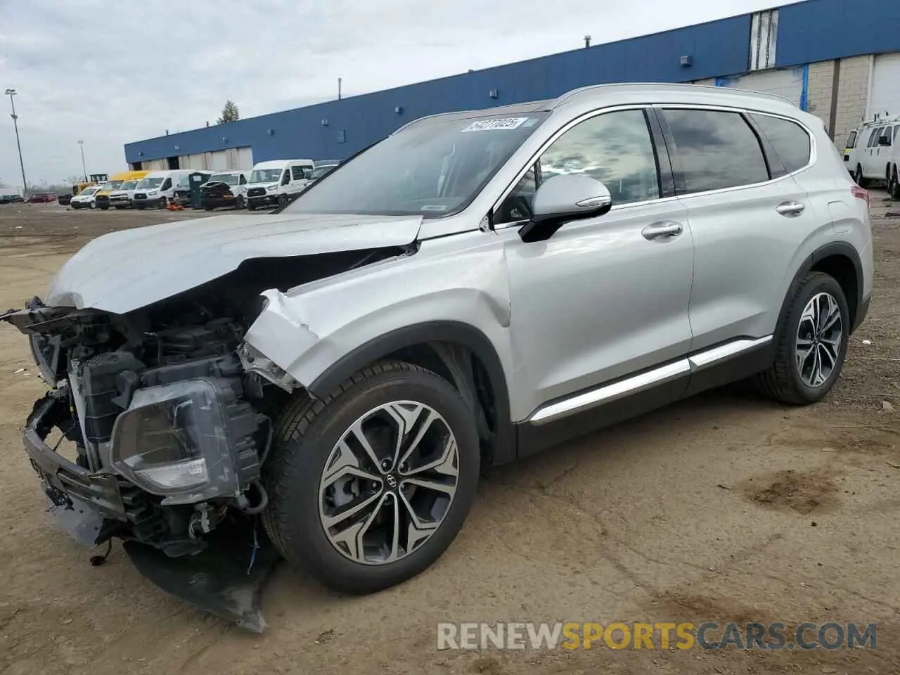 1 fotografías del automóvil dañado 5NMS5CAA1KH083346 HYUNDAI SANTA FE 2019