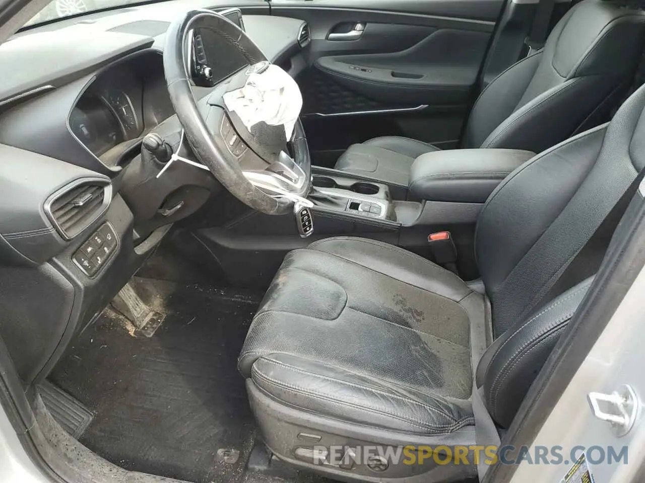 7 fotografías del automóvil dañado 5NMS5CAA1KH083346 HYUNDAI SANTA FE 2019