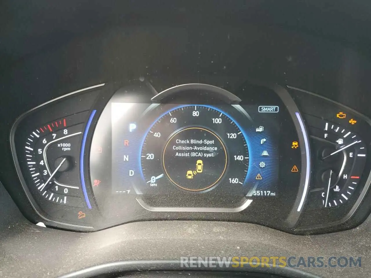 9 fotografías del automóvil dañado 5NMS5CAA1KH083346 HYUNDAI SANTA FE 2019