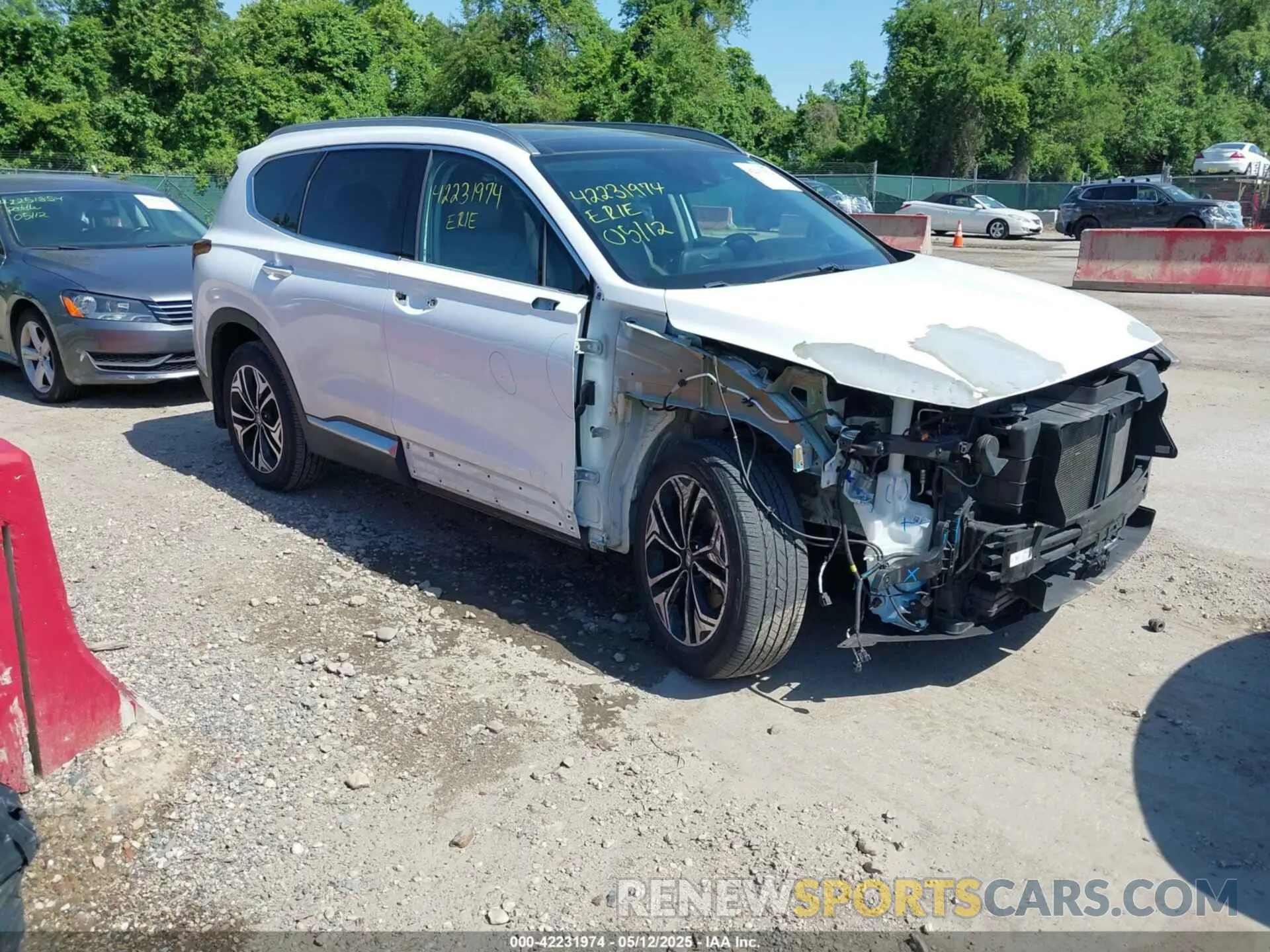 1 fotografías del automóvil dañado 5NMS5CAA1KH092631 HYUNDAI SANTA FE 2019