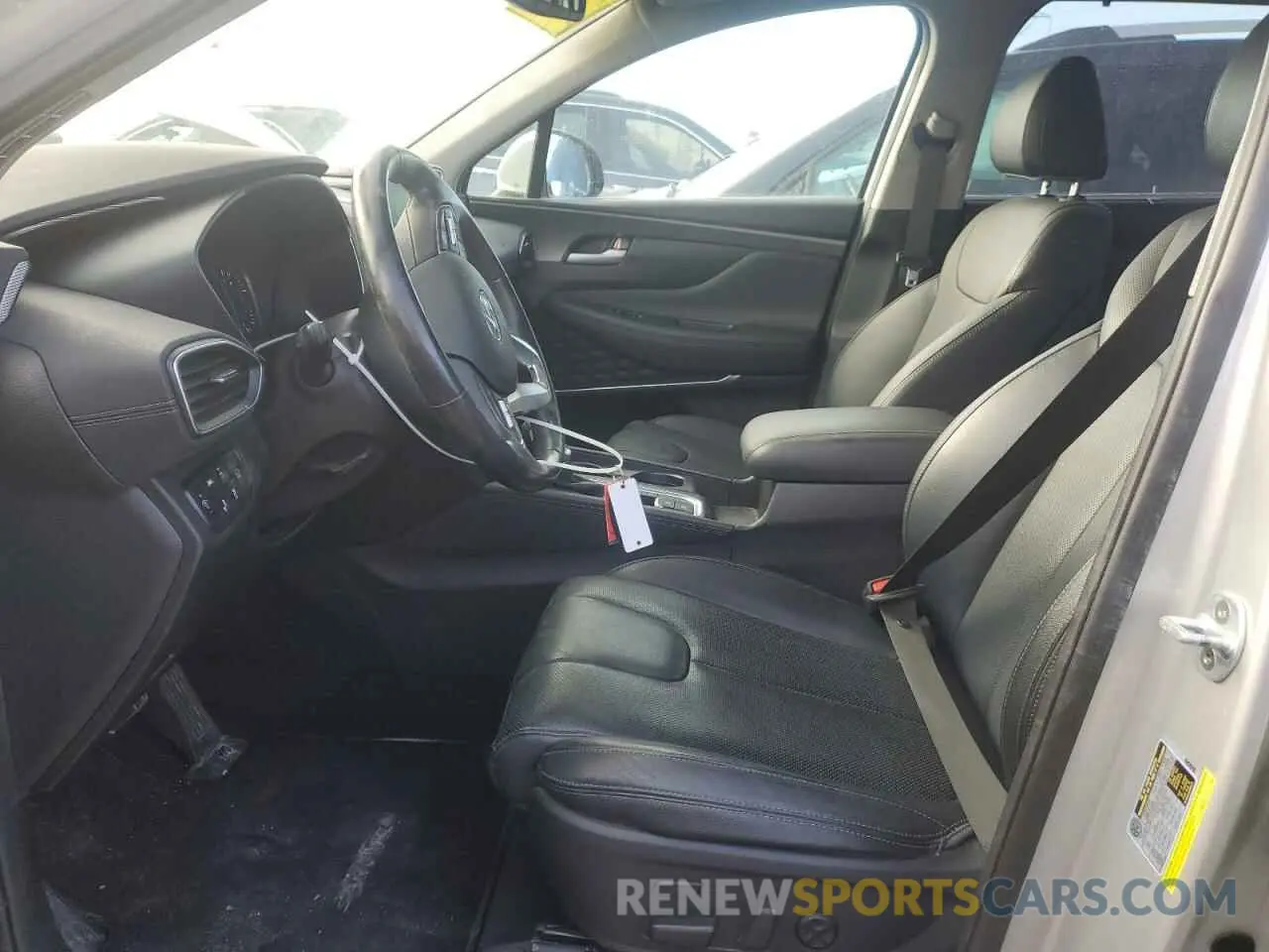 7 fotografías del automóvil dañado 5NMS5CAA2KH028243 HYUNDAI SANTA FE 2019
