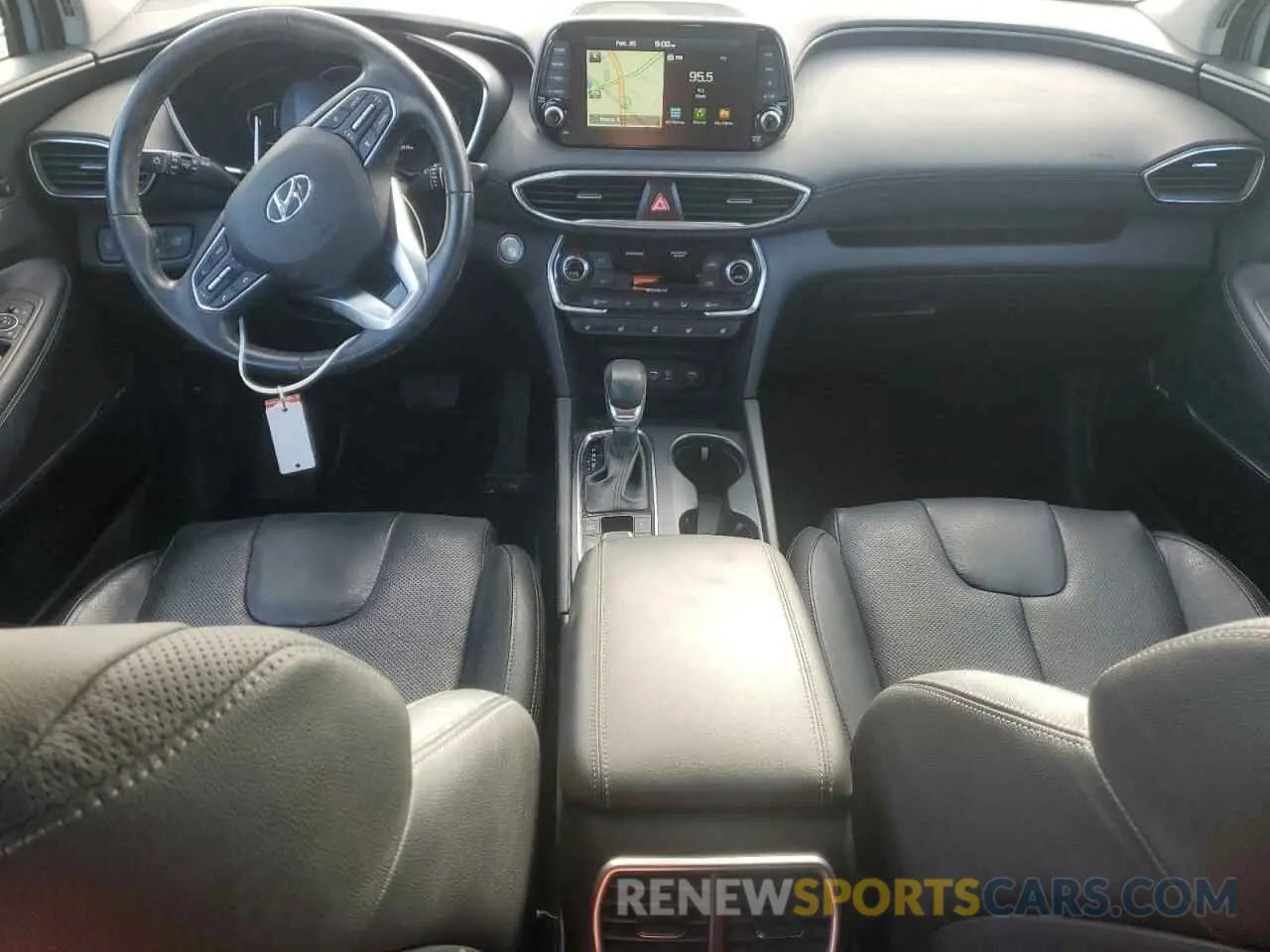 8 fotografías del automóvil dañado 5NMS5CAA2KH028243 HYUNDAI SANTA FE 2019