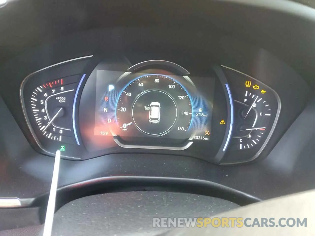 9 fotografías del automóvil dañado 5NMS5CAA2KH028243 HYUNDAI SANTA FE 2019