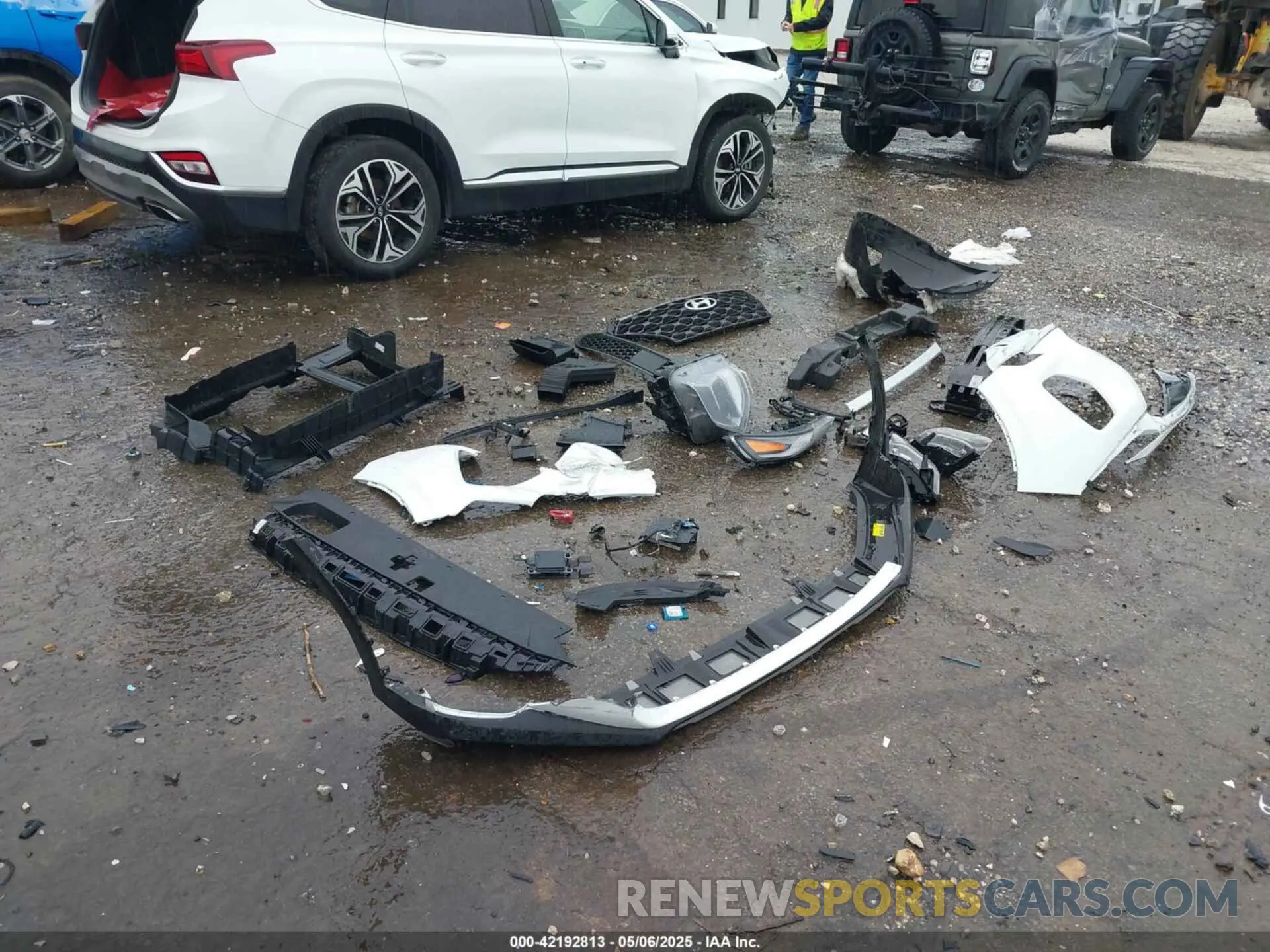 19 fotografías del automóvil dañado 5NMS5CAA4KH040376 HYUNDAI SANTA FE 2019