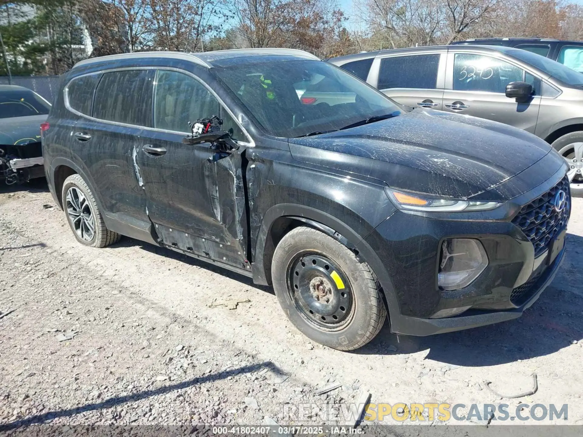 1 fotografías del automóvil dañado 5NMS5CAA6KH075047 HYUNDAI SANTA FE 2019