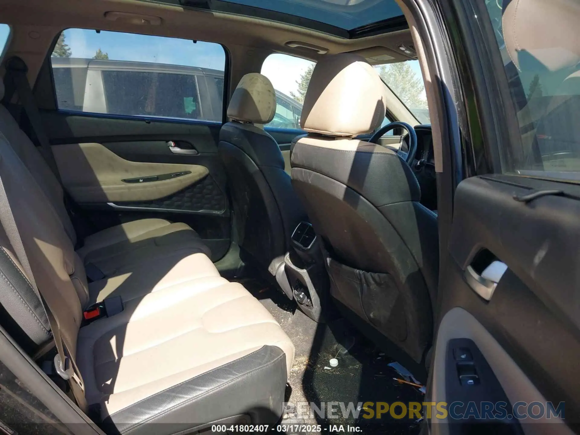 8 fotografías del automóvil dañado 5NMS5CAA6KH075047 HYUNDAI SANTA FE 2019