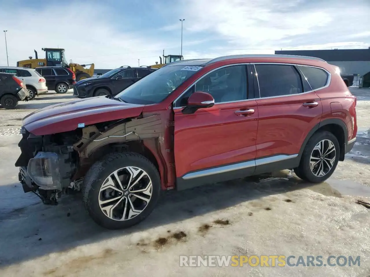 1 fotografías del automóvil dañado 5NMS5CAA8KH063336 HYUNDAI SANTA FE 2019