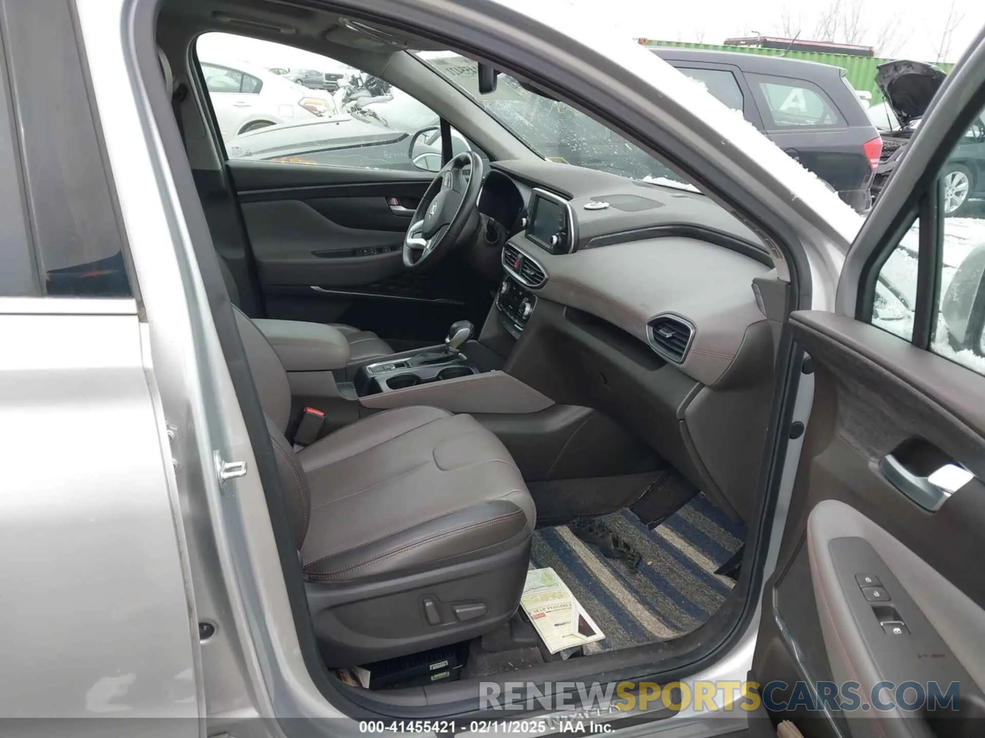 5 fotografías del automóvil dañado 5NMS5CAD1KH000394 HYUNDAI SANTA FE 2019