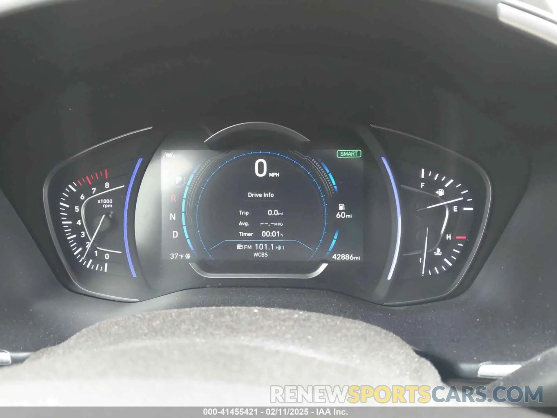 7 fotografías del automóvil dañado 5NMS5CAD1KH000394 HYUNDAI SANTA FE 2019