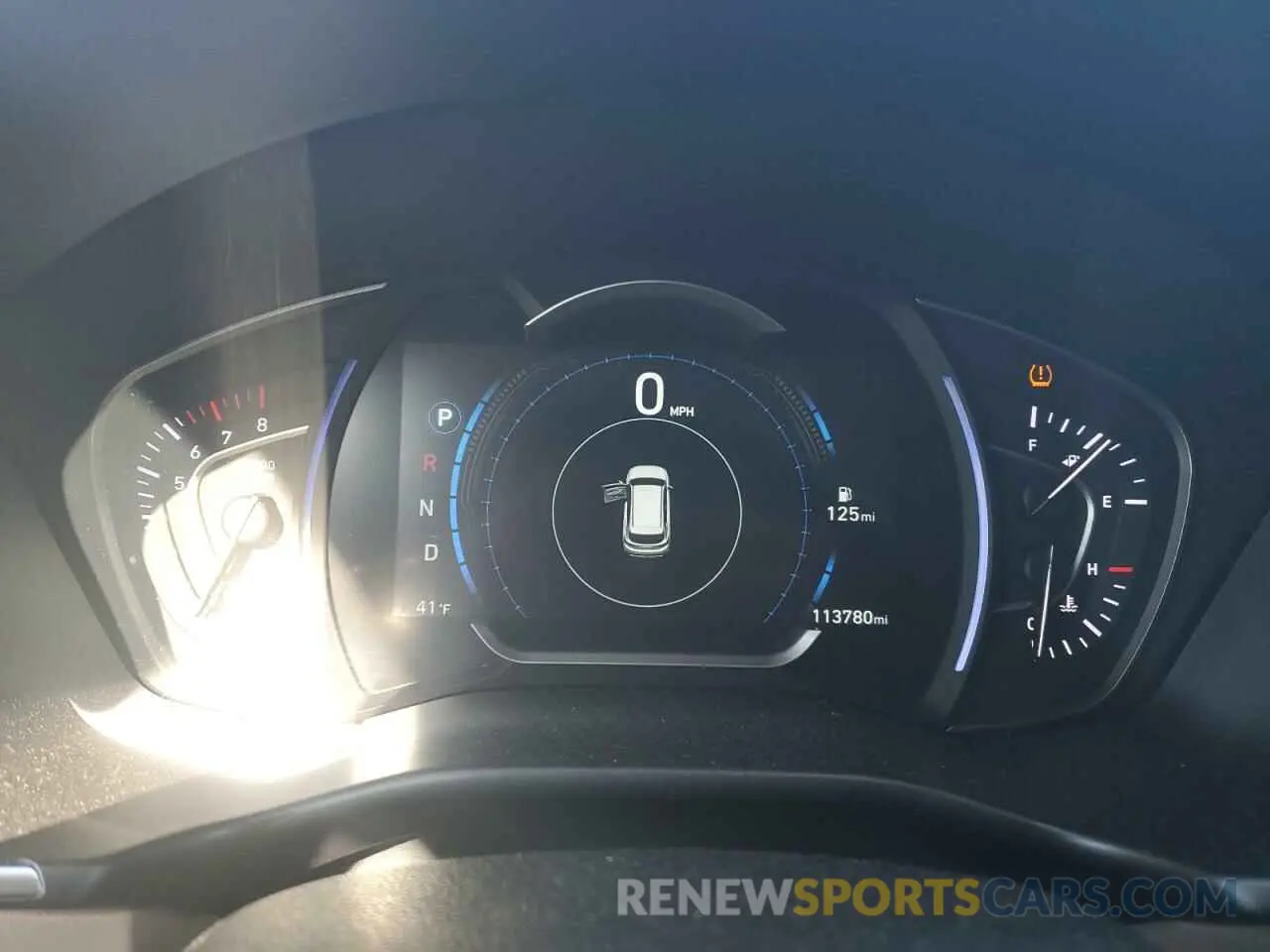 9 fotografías del automóvil dañado 5NMS5CAD3KH068714 HYUNDAI SANTA FE 2019