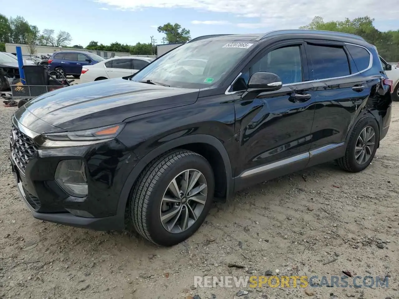 1 fotografías del automóvil dañado 5NMS5CAD8KH101898 HYUNDAI SANTA FE 2019