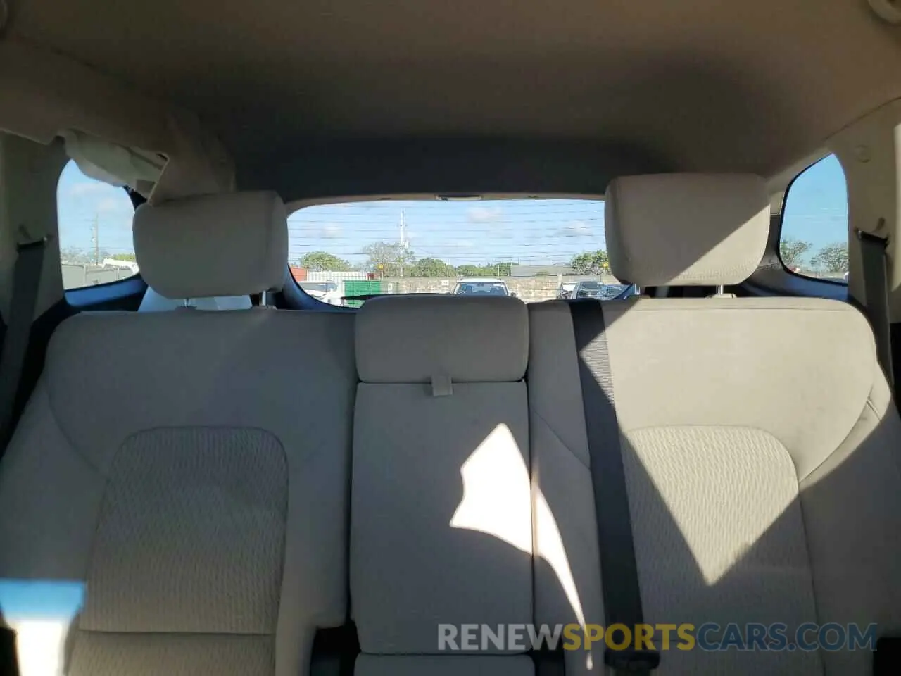 10 fotografías del automóvil dañado KM8SM4HF0KU302683 HYUNDAI SANTA FE 2019