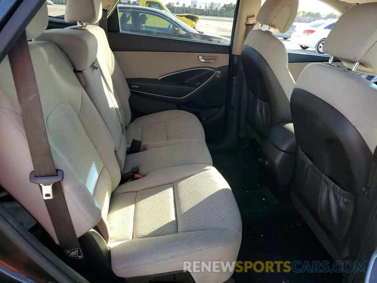 12 fotografías del automóvil dañado KM8SM4HF0KU302683 HYUNDAI SANTA FE 2019